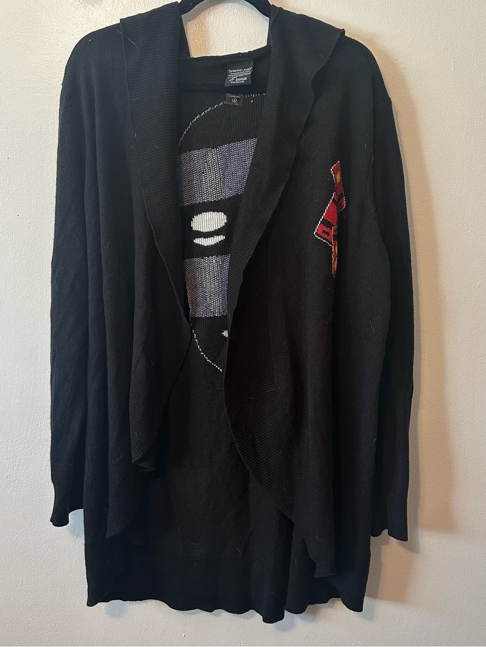 Vintage 2001 Her Universe Studio Ghibli Spirited Away Hooded Cardigan 3XL